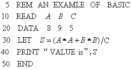 BASIC語(yǔ)言