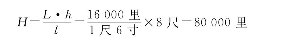 二 《周髀算經(jīng)》中的數(shù)學思想